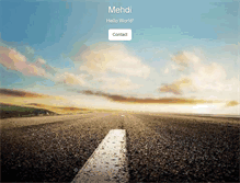 Tablet Screenshot of mehdi.it